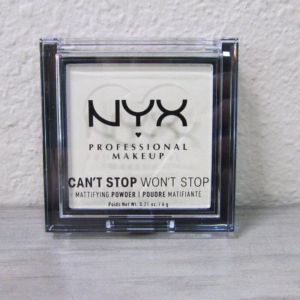 NYX Professional Makeup Can't Stop Won't Stop Mattifying Powder CSWSM01 Fair 0.2